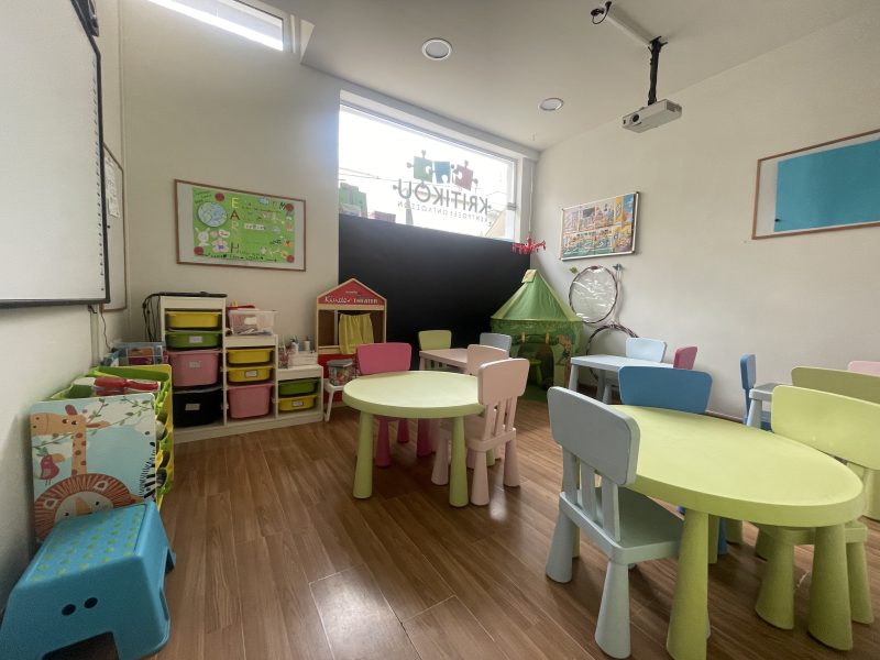 Nursery room at EFL Kritikou English School