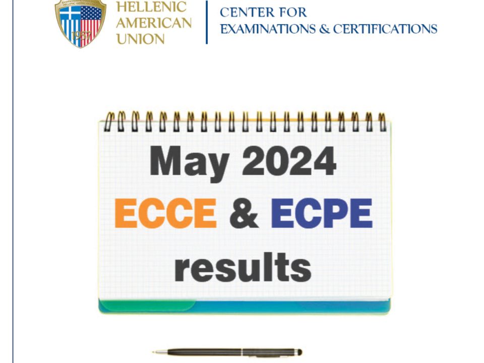 ECCE and ECPE exam results